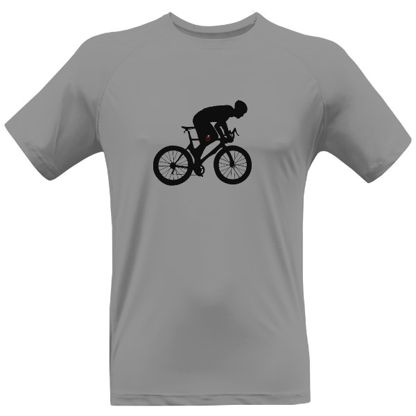 Pánské funkční tričko Premium s potiskem Cyklista