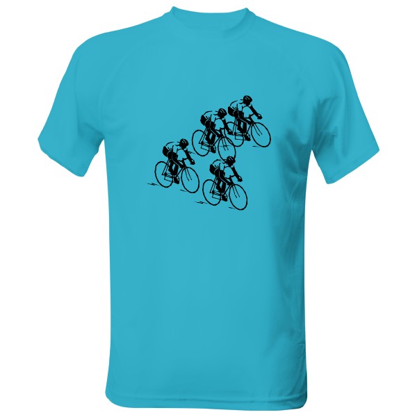 Pánské funkční tričko s potiskem Cyklisté