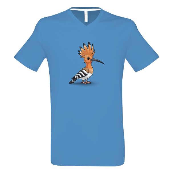 Tričko s potiskem Dudek chocholatý