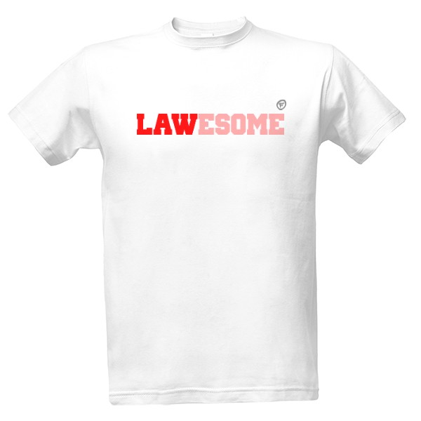 Tričko s potiskem LAWesome