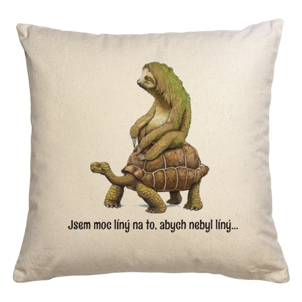 Polštářek jsem moc líný na to......