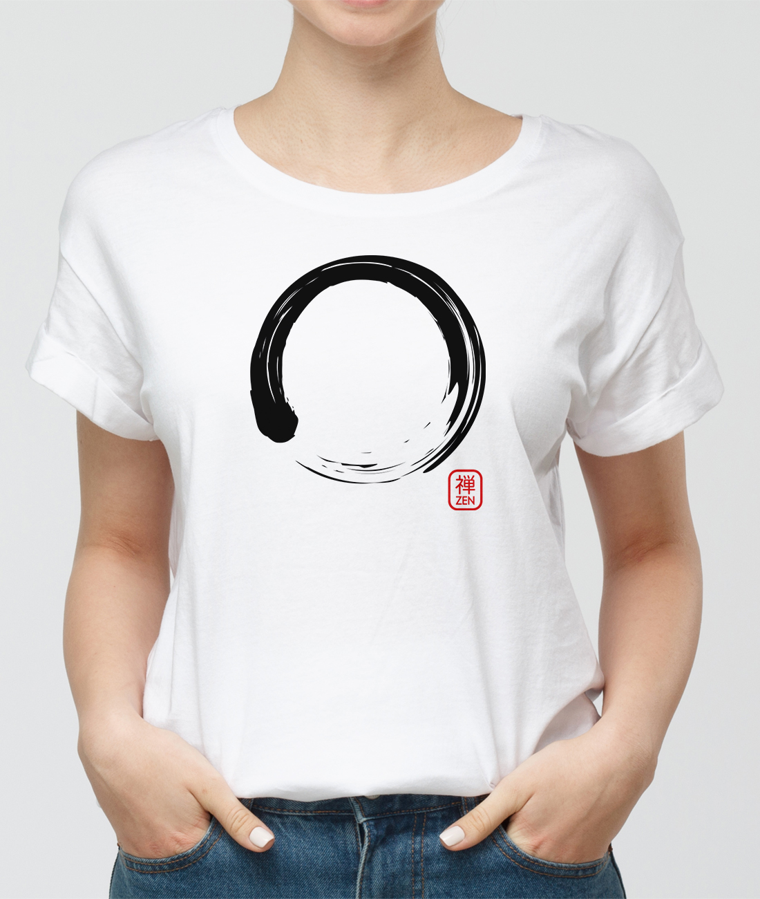 Tričko s potiskem Tričko Zen Dámské a Pánské